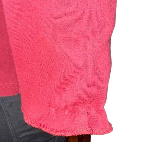 Women’s Bill Blass Size Medium Long Sleeved V-NeckShirt Maroon - Picture 5 of 6